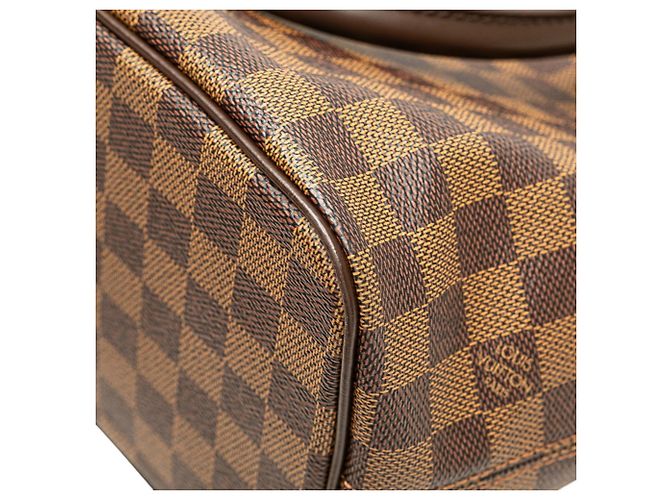 Borsa tote Louis Vuitton Damier Saleya PM Marrone - vista 5