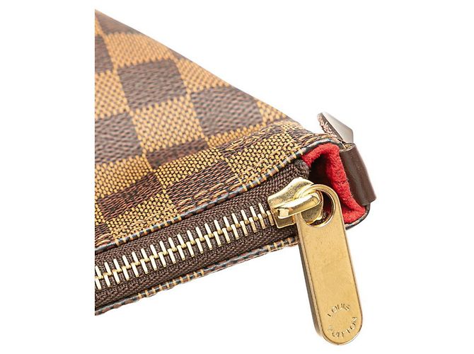 Borsa tote Louis Vuitton Damier Saleya PM Marrone - vista 7