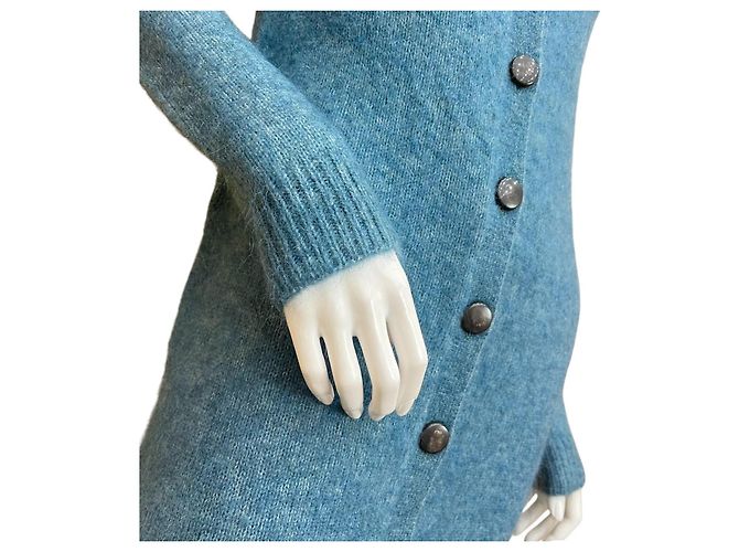 SéZane Robe en mohair Junie Sage de Sezane - vue 7