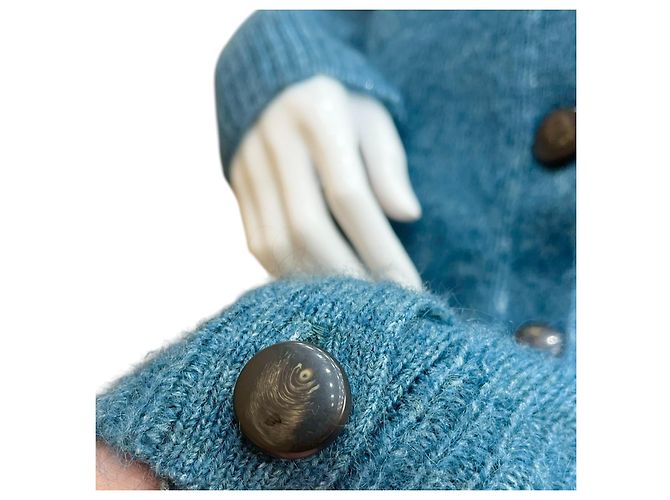 SéZane Robe en mohair Junie Sage de Sezane - vue 9