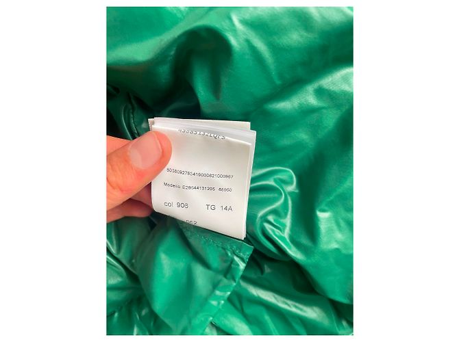 Moncler taglia S (14 anni) Nero Verde Grigio - vista 12