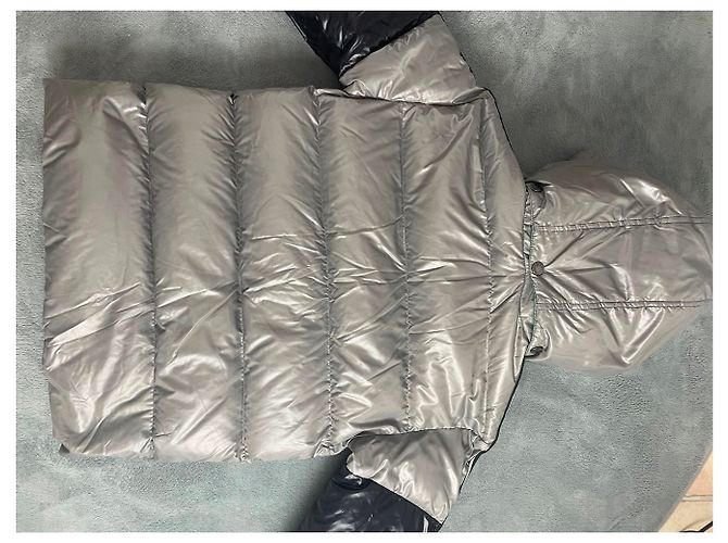 Moncler taglia S (14 anni) Nero Verde Grigio - vista 15