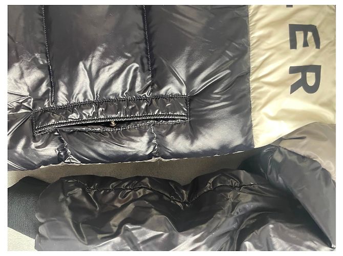 Moncler taglia S (14 anni) Nero Verde Grigio - vista 7