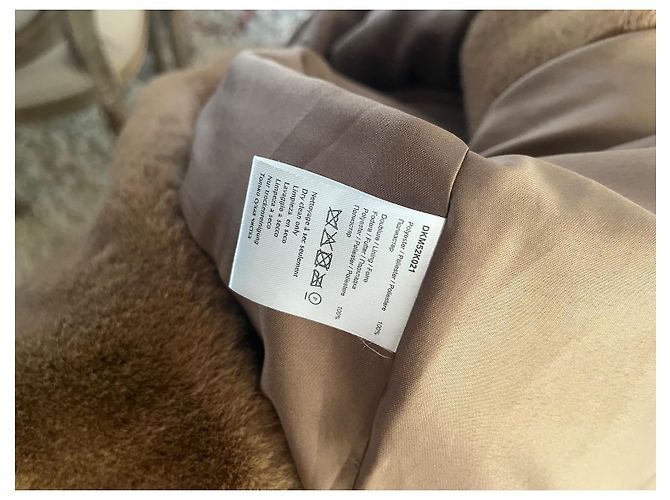 Casaco com cinto cor caramelo Gerard Darel - vista 5