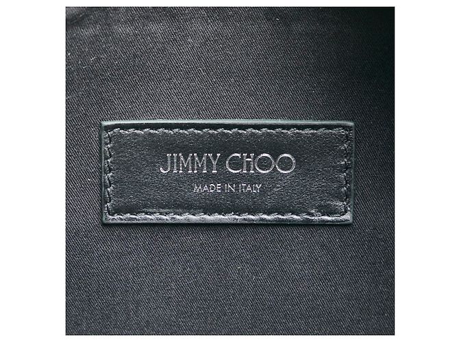 Borsa a corpo/borsa in vita Jimmy Choo Star Studs Nero Verde - vista 8