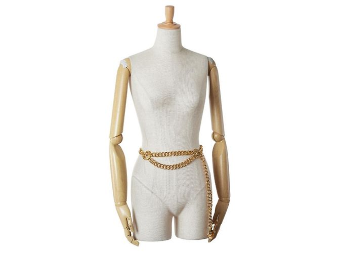 Timeless Cintura a catena Coco Mark vintage di Chanel D'oro - vista 6
