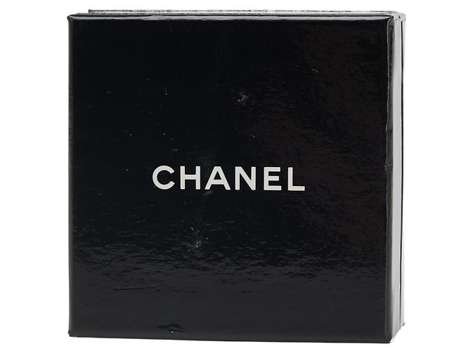 Orecchini a clip vintage Chanel Coco Mark Rosso D'oro - vista 5