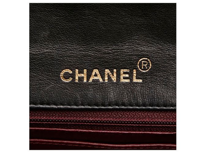 Timeless Borsa a mano Chanel Matelassé Coco Mark Nero - vista 8