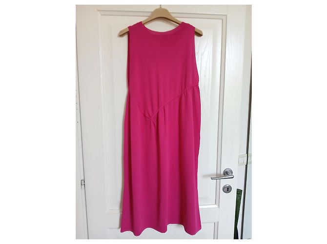 Zara Kleid fließend Pink - Ansicht 6
