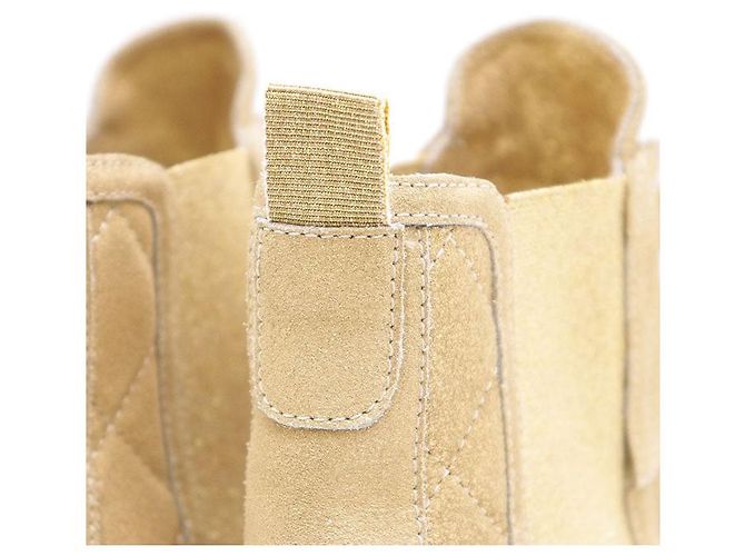 Sneakers in Suede Monogram Chanel G28925 D'oro - vista 17