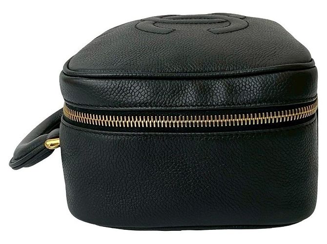 Borsa a spalla 2 in 1 in pelle caviar di Chanel Nero - vista 6