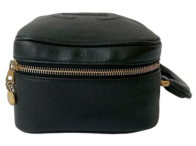 Borsa a spalla 2 in 1 in pelle caviar di Chanel Nero - vista 7