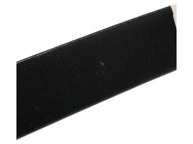 Autre Marque Krokodilledergürtel Schwarz - Ansicht 5