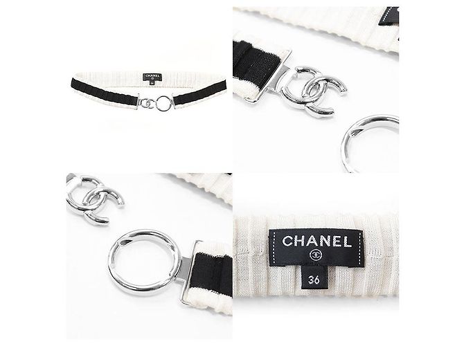 Chanel P60636 Seidenmischung Kleid Schwarz Mehrfarben Roh Bordeaux - Ansicht 10