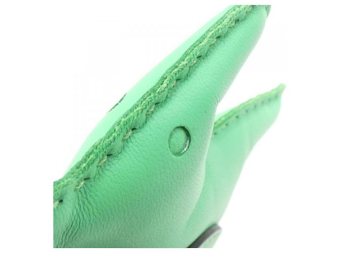 Hermès Hermes Rodeo Pegasus MM Lammleder Charm Grün - Ansicht 6