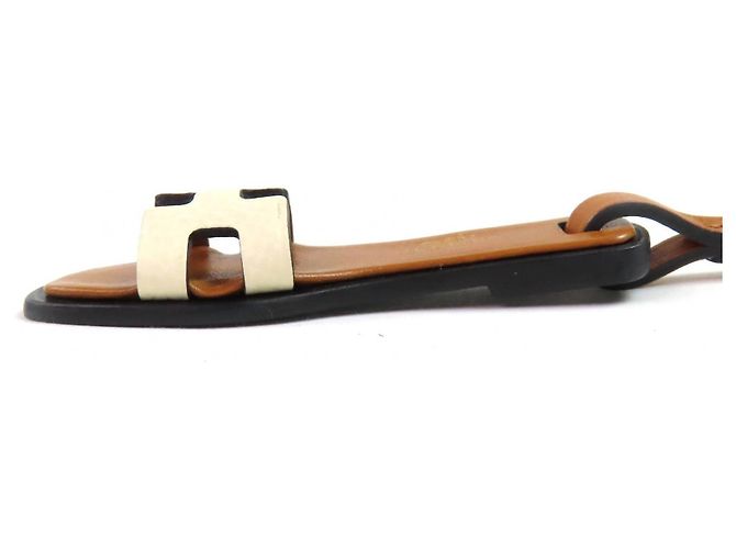 Hermès Oran Nano Leder Charm Gelb - Ansicht 4