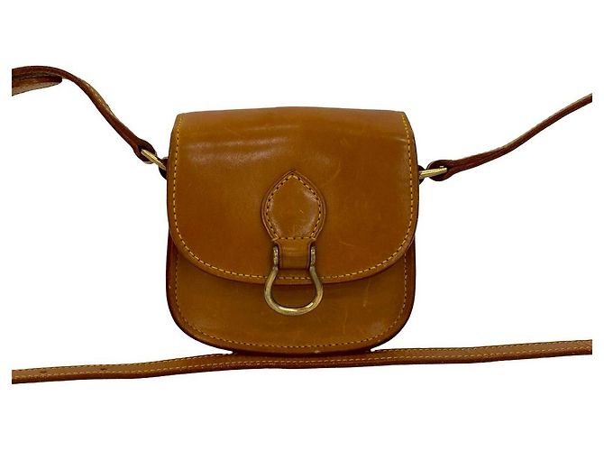Borsa a tracolla Louis Vuitton Mini Saint Cloud in pelle Marrone - vista 2