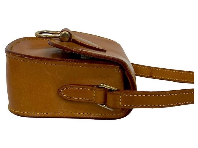 Borsa a tracolla Louis Vuitton Mini Saint Cloud in pelle Marrone - vista 7