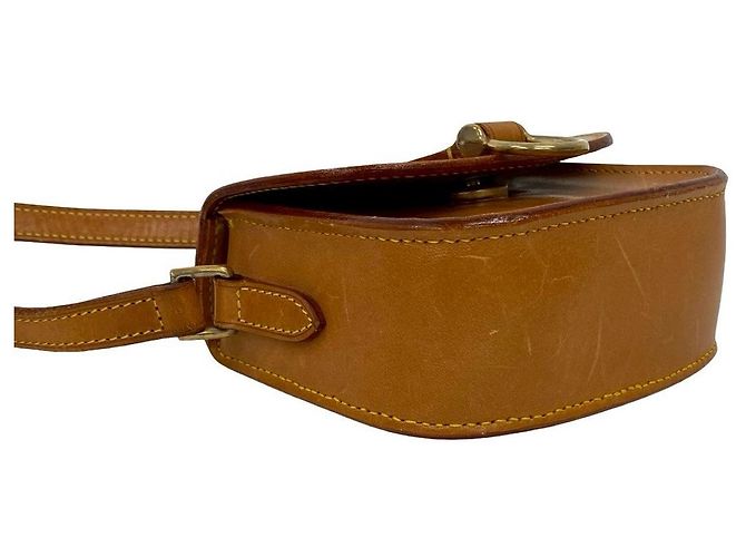 Borsa a tracolla Louis Vuitton Mini Saint Cloud in pelle Marrone - vista 8
