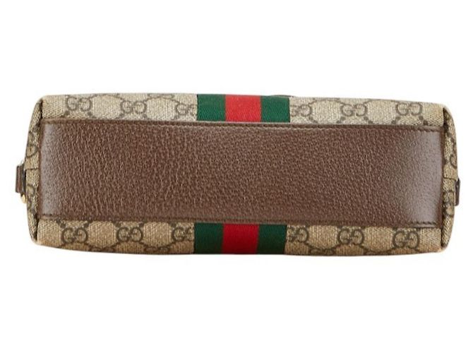 Borsa a tracolla Ophidia di Gucci Marrone - vista 3