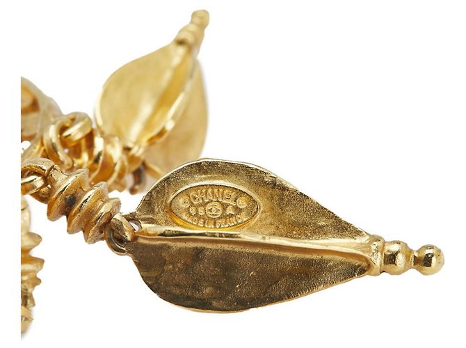 Timeless Spilla Swing Coco Mark Vintage di Chanel D'oro - vista 3