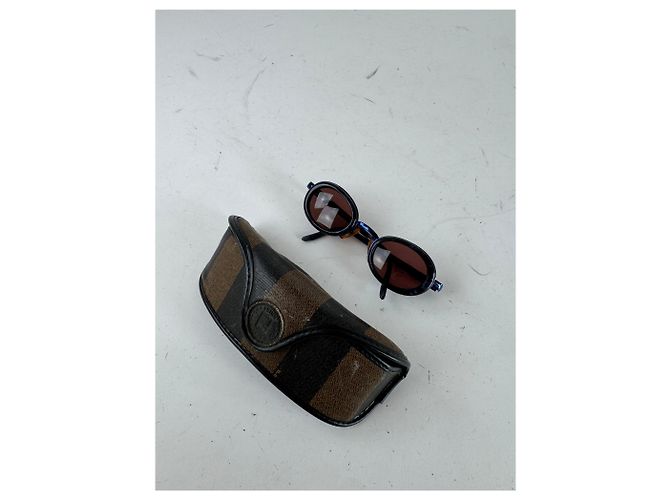 Occhiali da sole Fendi vintage Blu - vista 12