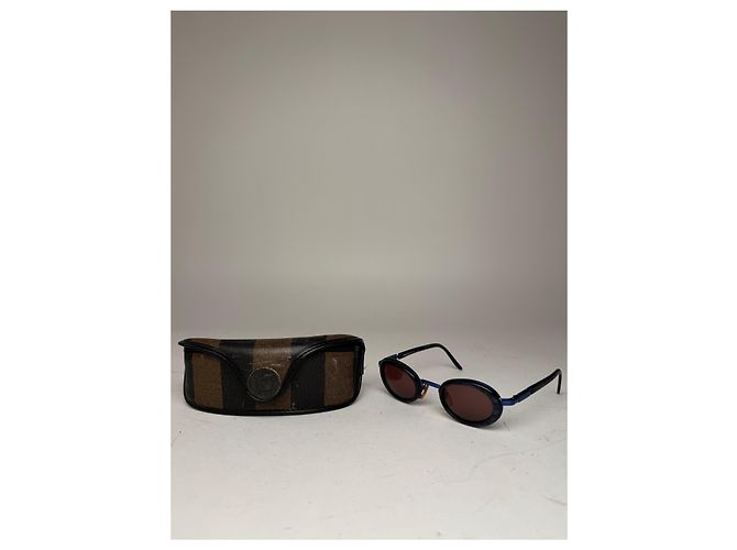 Occhiali da sole Fendi vintage Blu - vista 2