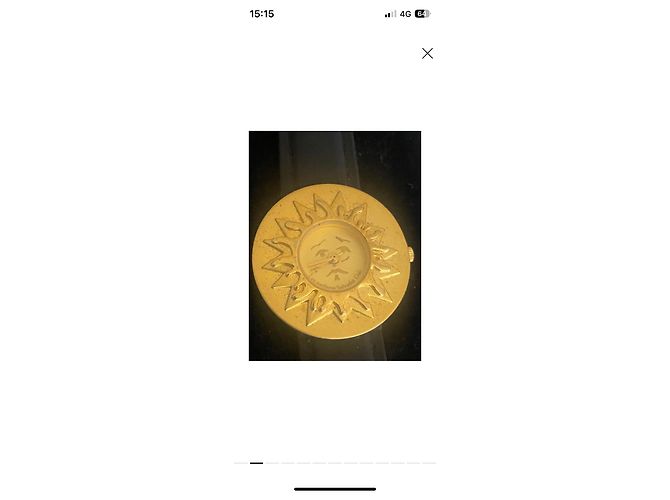 Autre Marque Salvador Dali Uhr Gold 32mm Golden - Ansicht 12