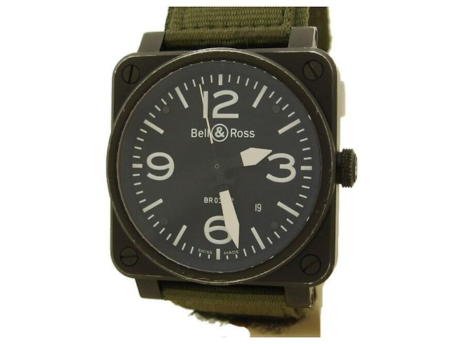 Orologio da Uomo Bell & Ross Aviation BR03-92 Nero - vista 2