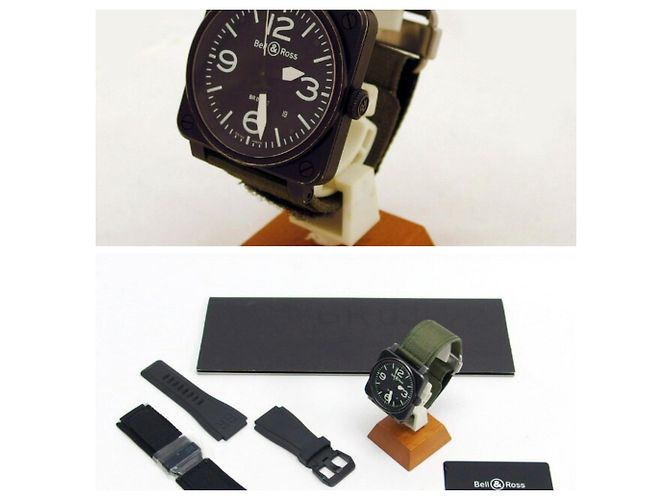 Orologio da Uomo Bell & Ross Aviation BR03-92 Nero - vista 3