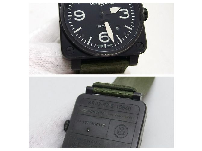 Orologio da Uomo Bell & Ross Aviation BR03-92 Nero - vista 4