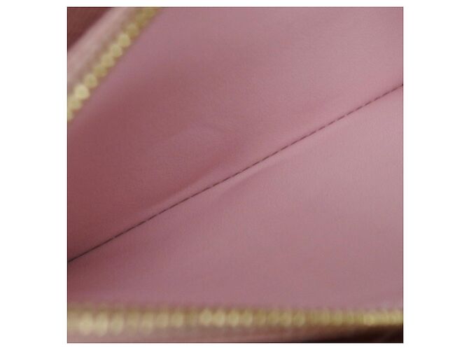 Cartera Zippy Monogram Louis Vuitton Negro Rosa Blanco - vista 11