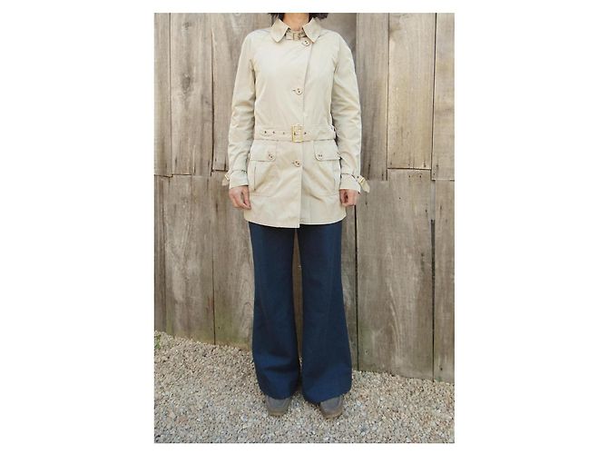 Mini trench Burberry London beige - vista 2