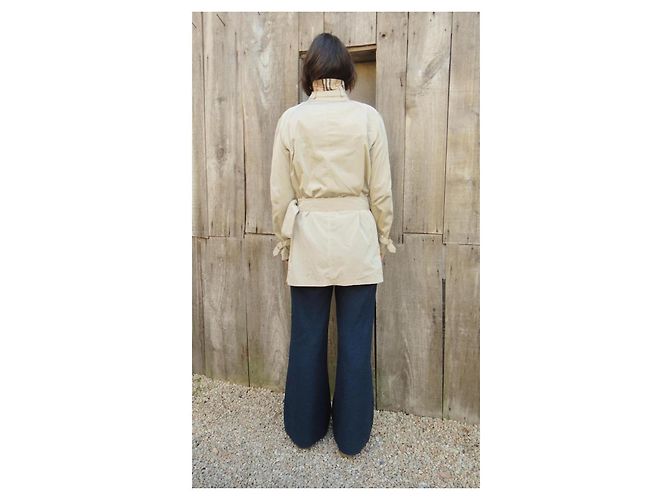 Mini trench Burberry London beige - vista 3