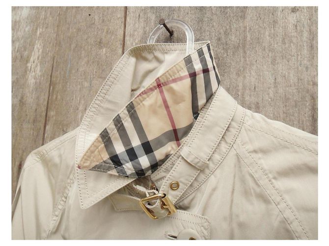 Mini trench Burberry London beige - vista 5