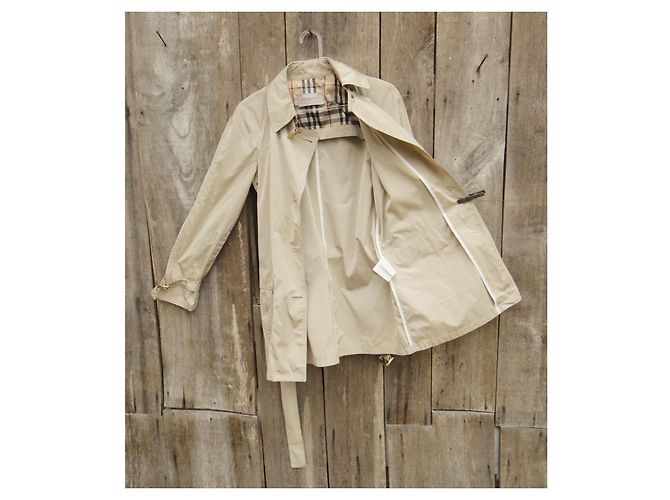Mini trench Burberry London beige - vista 7