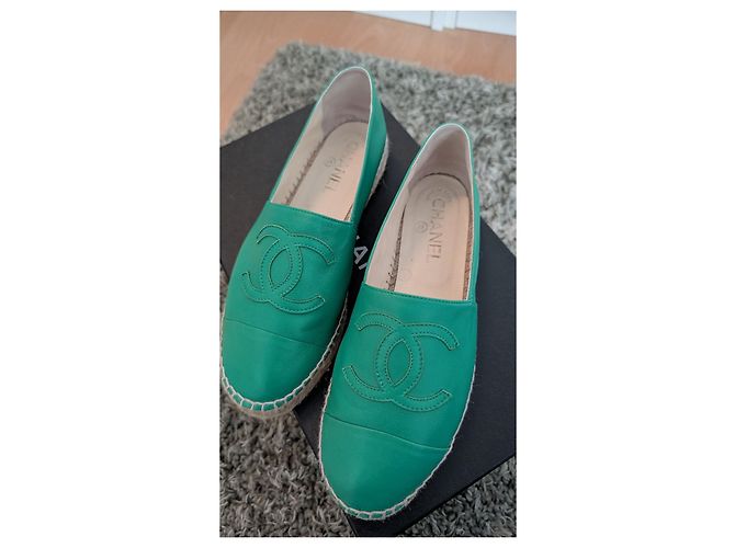 Chanel espadrilles Gr 38 Grün - Ansicht 2
