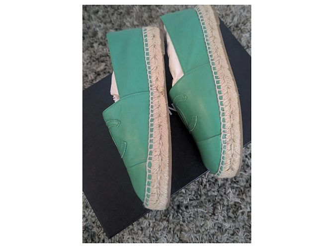 Chanel espadrilles Gr 38 Grün - Ansicht 5