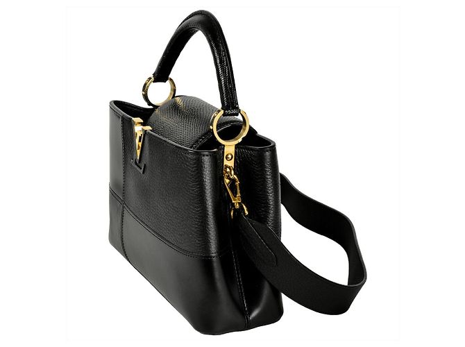 Borsa Capucines BB Louis Vuitton Nero - vista 2