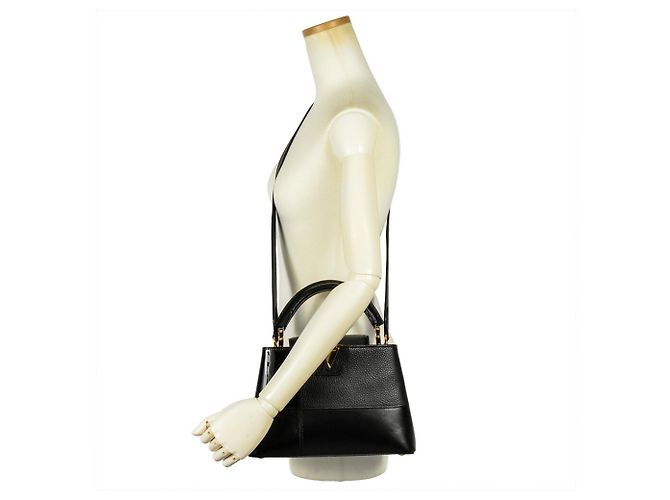 Borsa Capucines BB Louis Vuitton Nero - vista 7