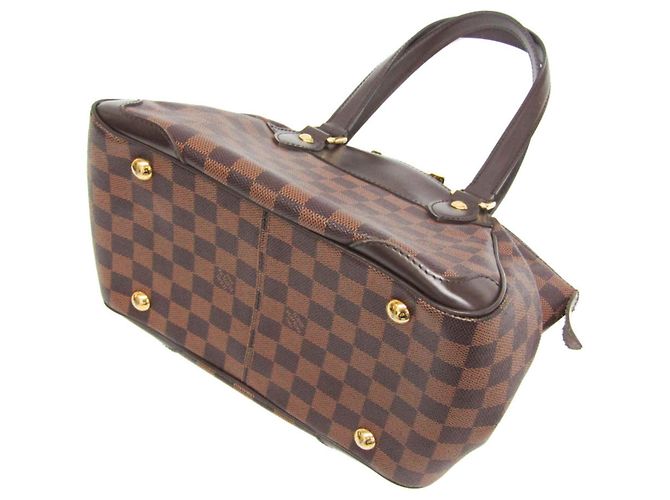 Borsa a Spalla Louis Vuitton Damier Verona PM N41117 Damier ebene - vista 2