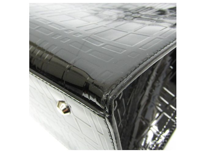 Borsa a Spalla Donna Burberry Nova Check Nero - vista 5