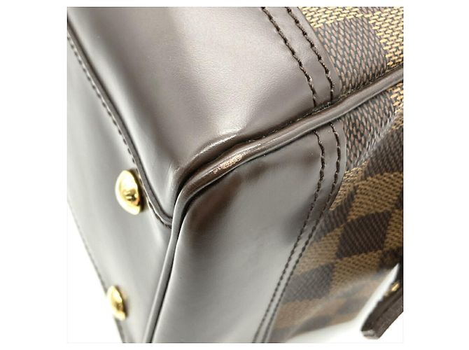 Borsa Knightsbridge Louis Vuitton Marrone Damier ebene - vista 9