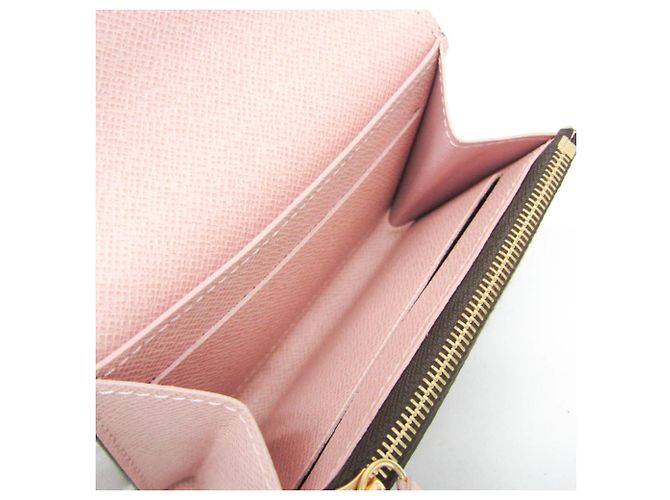 Monedero Rosalie Damier Louis Vuitton Castaño - vista 3
