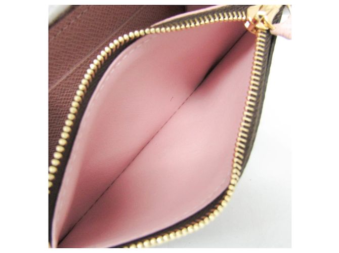 Monedero Rosalie Damier Louis Vuitton Castaño - vista 4