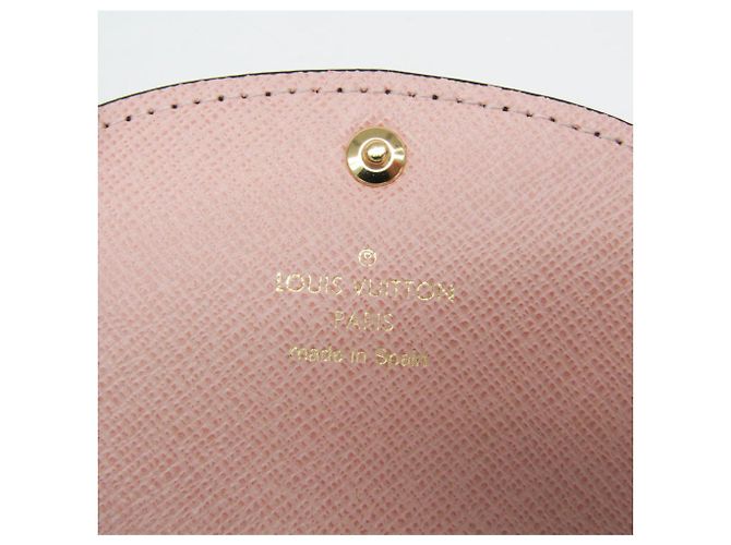 Monedero Rosalie Damier Louis Vuitton Castaño - vista 8