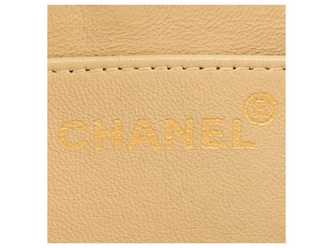 Borsa a Spalla Chanel Mademoiselle con Catena Beige - vista 8