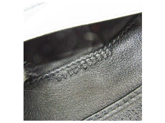 Billetera Compacta Gucci Bamboo Diana Negro - vista 12