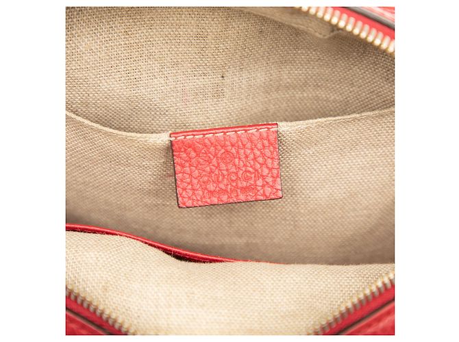 Borsa a tracolla Gucci in tela GG marrone Beige - vista 5