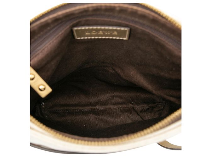 LOEWE Bandolera de lona recubierta con anagrama blanco - vista 4